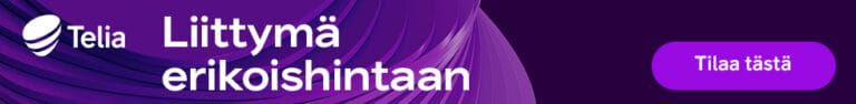 Telia — Liittymä erikoishintaan. Tilaa tästä.